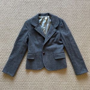 Gray Tweed J Crew Blazer Size 6